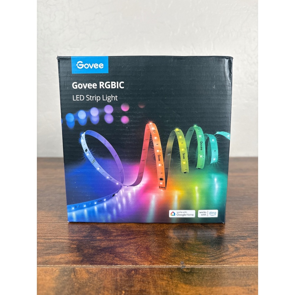 Govee RGBIC LED Strip Light 49.2ft Smart WiFi‎ Alexa Google Home H618F 2x15m